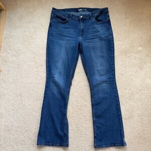 Lee Jeans Mid rise boot cut size 16